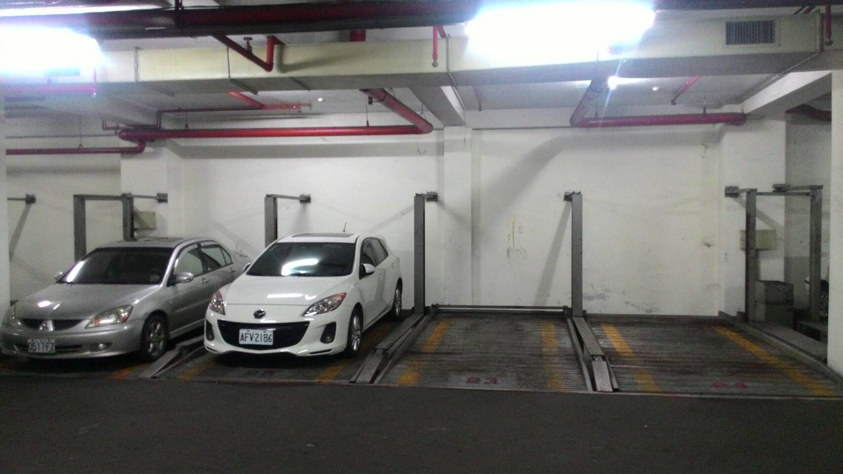 青海盛世機械停車位 沉箱 子母油壓缸式車位